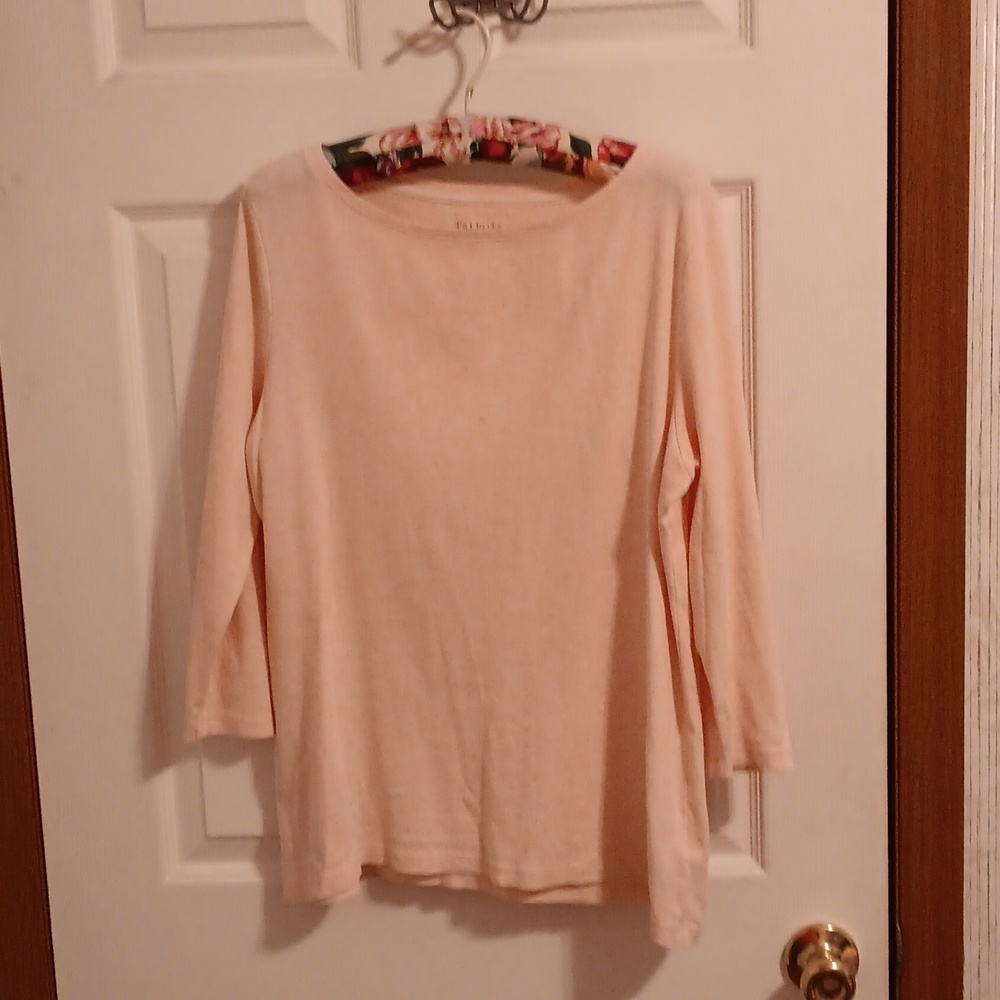 Talbots Soft Pink Cotton Top